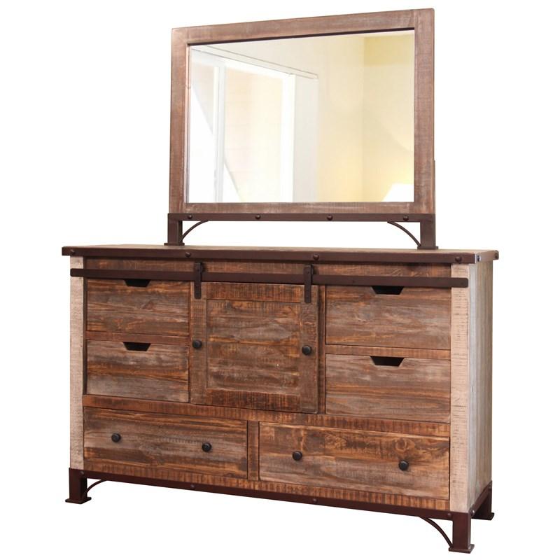 Large Picture of International Furniture Direct Antique IFD969DSR Dresser