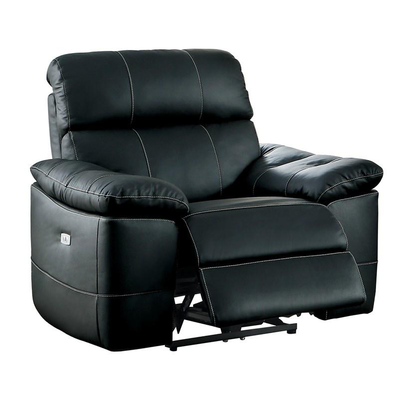 Homelegance Nicasio 8223BK-1PW Power Recliner