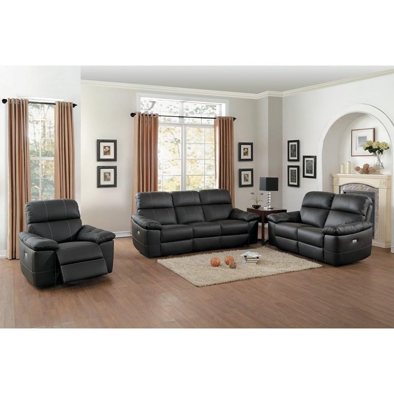 Large Picture of Homelegance Nicasio 8223DB-1PW Power Recliner