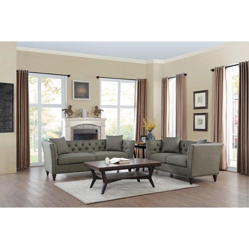 Large Picture of Homelegance Marceau 8224DG-3 Sofa