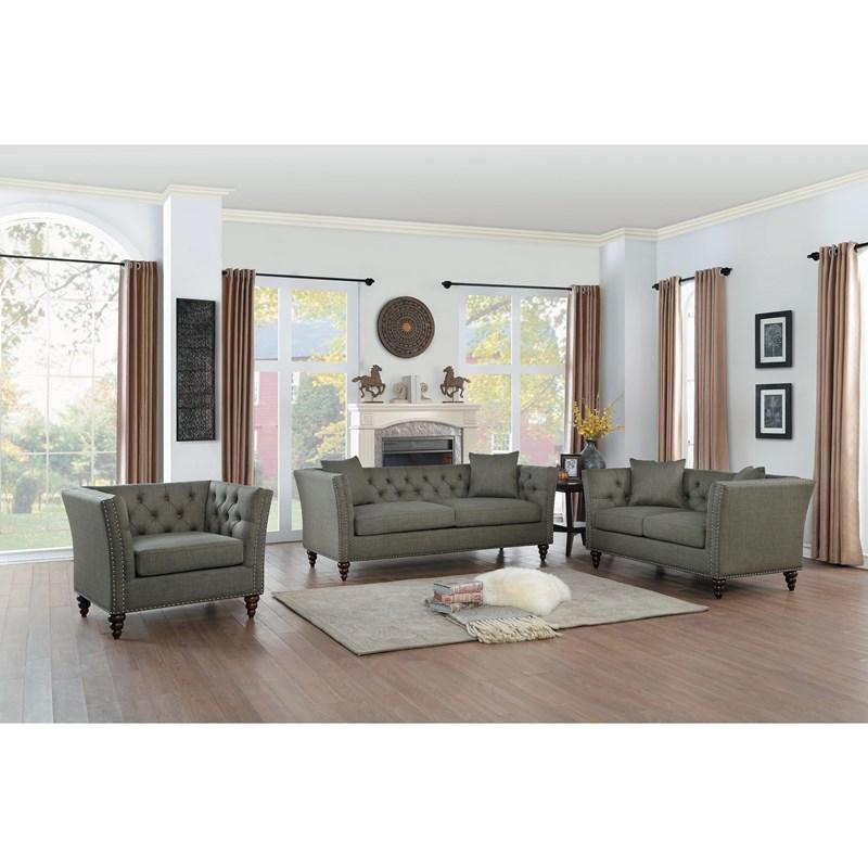 Large Picture of Homelegance Marceau 8224DG-3 Sofa