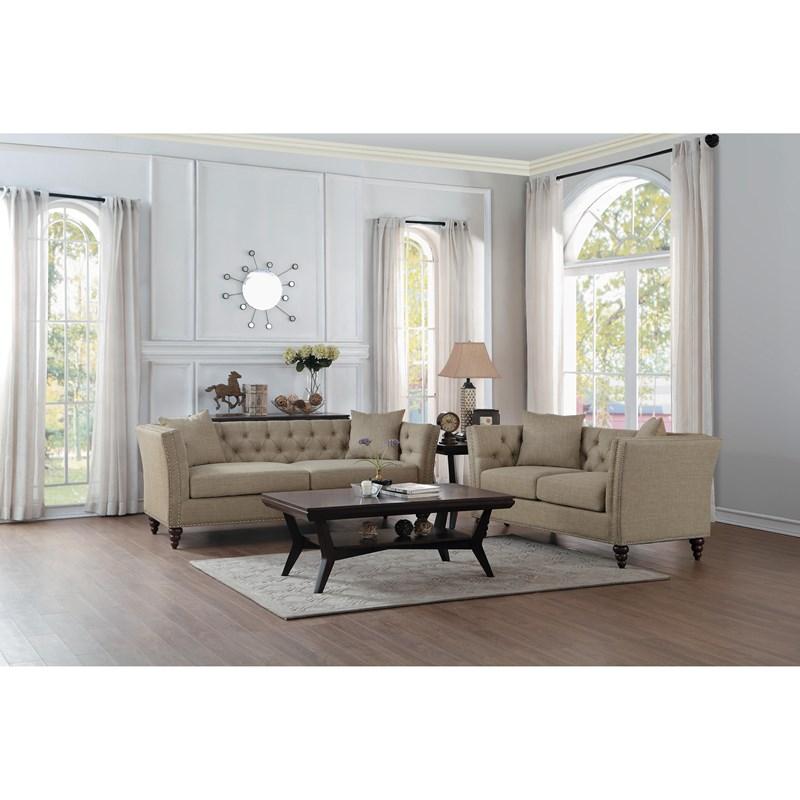Large Picture of Homelegance Marceau 8224TN-2 Loveseat