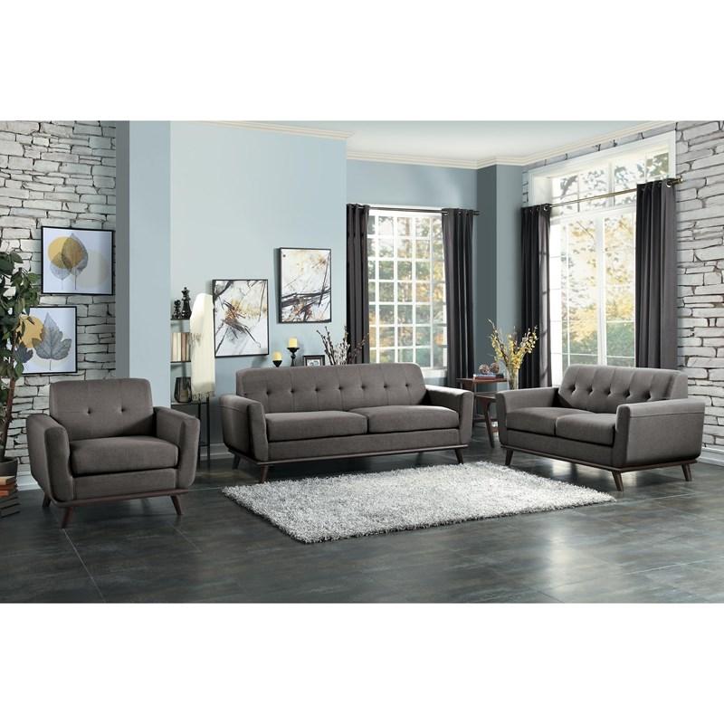 Large Picture of Homelegance Rittman 9814GY-3 Sofa