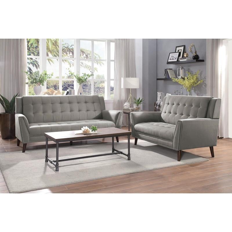Large Picture of Homelegance Broadview 9977BR-2 Loveseat