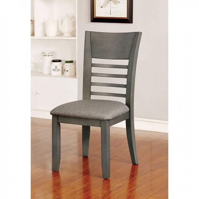 Furniture of America Hillsview CM3916GY-SC-2PK Side Chair