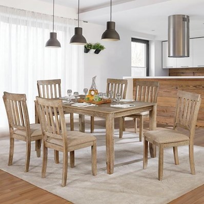 Furniture of America Kiara CM3010T Dining Table Set