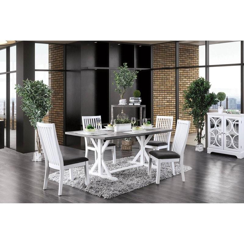 Large Picture of Furniture of America Kathleen CM3761SC-2PK Dining Chair