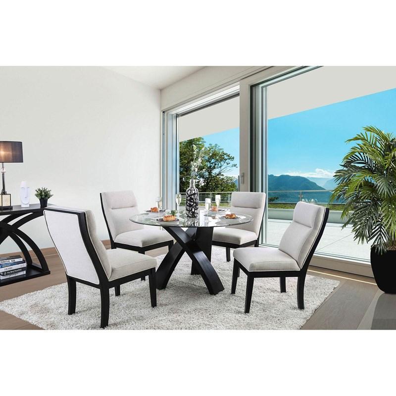 Large Picture of Furniture of America Jasmin CM3393RT-TABLE Dining Table