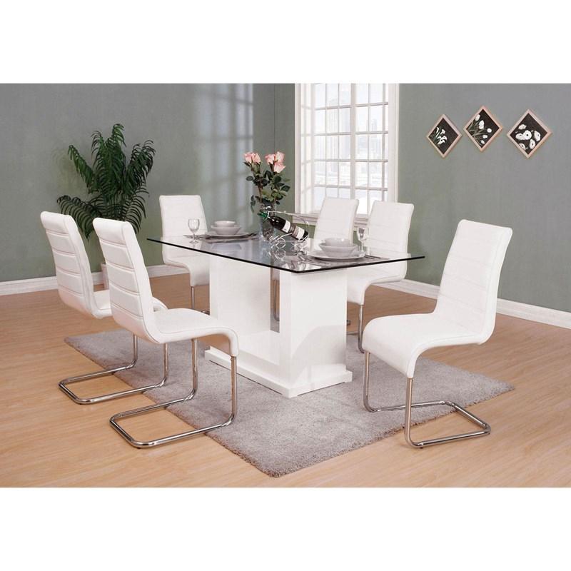 Large Picture of Furniture of America Eva CM3917T-TABLE Dining Table