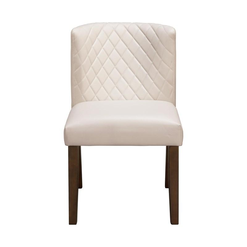 Homelegance Nelina 5597WTS Side Chair - Off-White