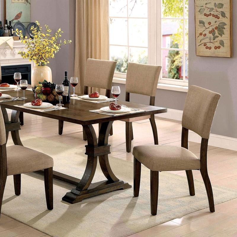 Large Picture of Furniture of America Gomeisa CM3826T Dining Table