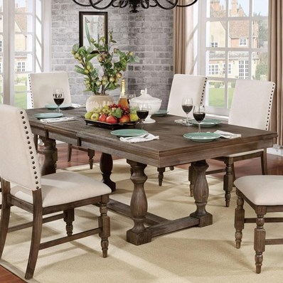 Furniture of America Roeselare CM3455T Dining Table