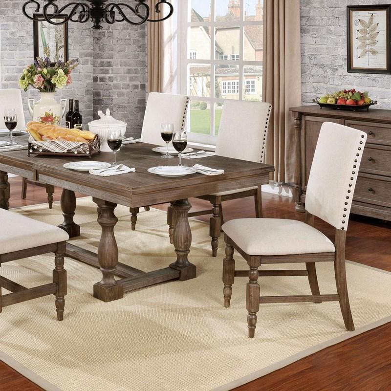 Large Picture of Furniture of America Roeselare CM3455T Dining Table