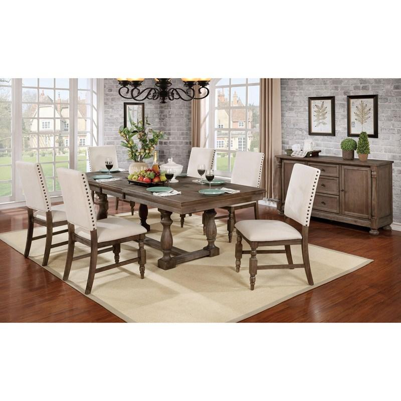 Large Picture of Furniture of America Roeselare CM3455T Dining Table