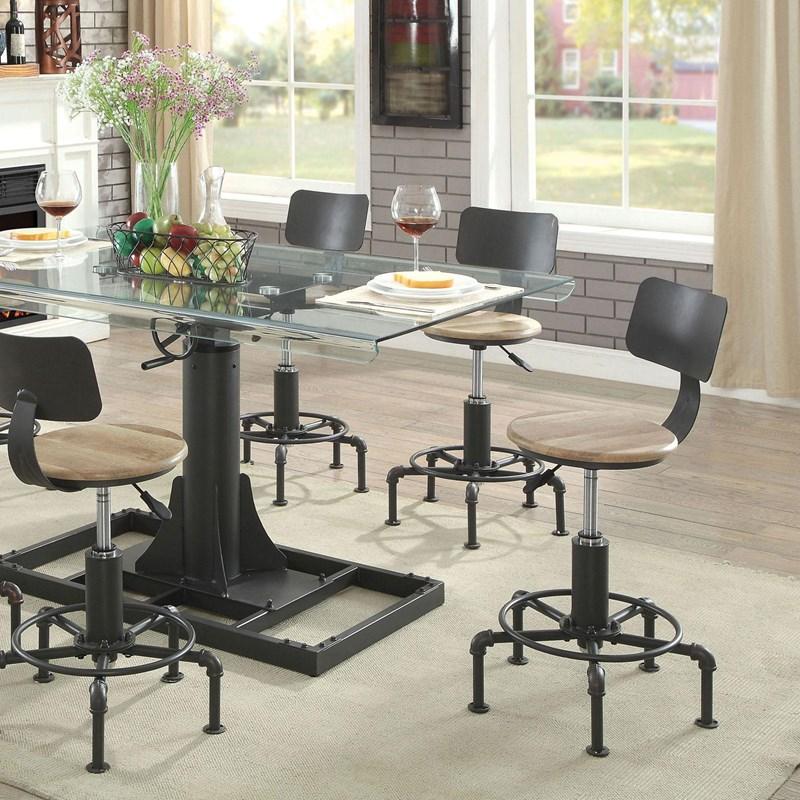 Large Picture of Furniture of America Killick CM3374T Counter Height Table