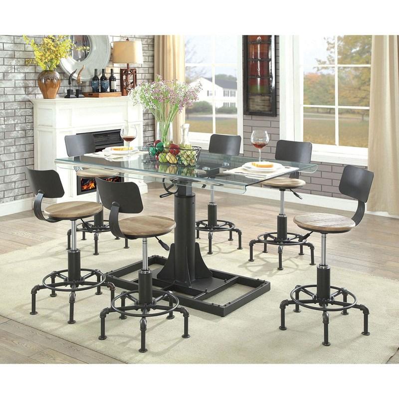 Large Picture of Furniture of America Killick CM3374T Counter Height Table