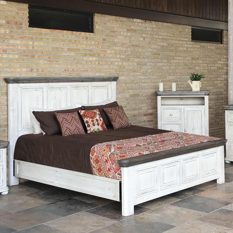 International Furniture Direct Luna IFD768 Queen Bed