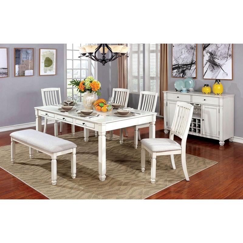 Large Picture of Furniture of America Kaliyah CM3194SC-2PK Side Chair