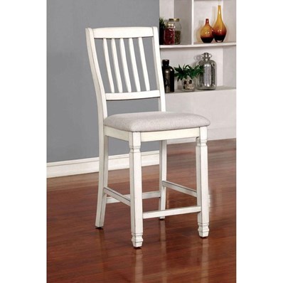 Furniture of America Kaliyah CM3194PC-2PK Counter Height Chair