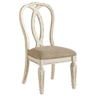 Signature Design by Ashley Realyn D743-02 Dining Upholstered Side Chair (Dining Seating - Chairs)