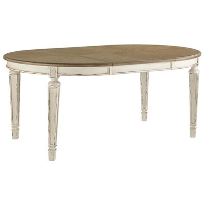 Signature Design by Ashley Realyn D743-35 Oval Dining Room Extension Table