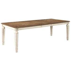 Signature Design by Ashley Realyn D743-45 Rectangular Dining Room Extension Table (Dining Tables - Rectangle)