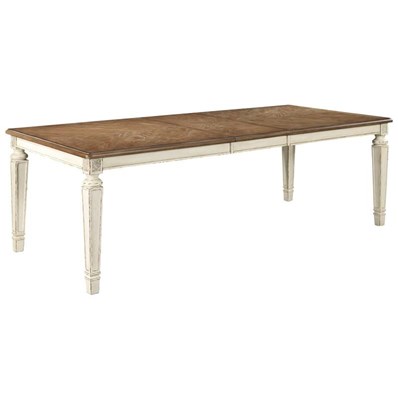 Signature Design by Ashley Realyn D743-45 Rectangular Dining Room Extension Table