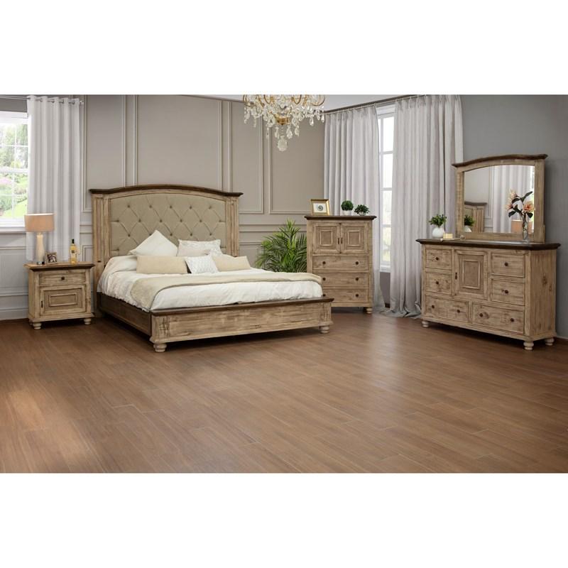 Large Picture of International Furniture Direct Laguna IFD9681K King Bed