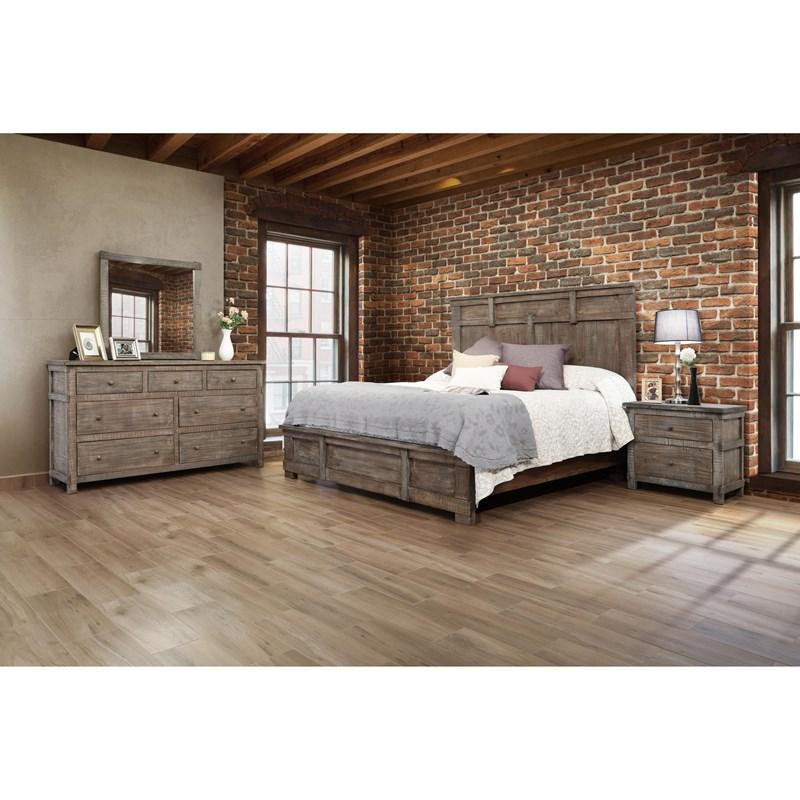 Large Picture of International Furniture Direct San Angelo IFD380Q Queen Bed