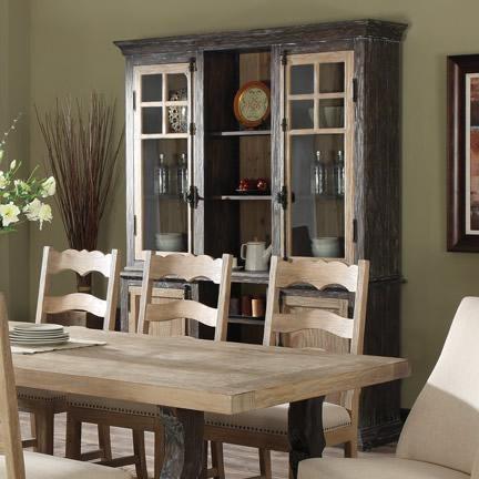 Emerald Home Furnishings Barcelona D551-60/D551-65 Buffet & Hutch