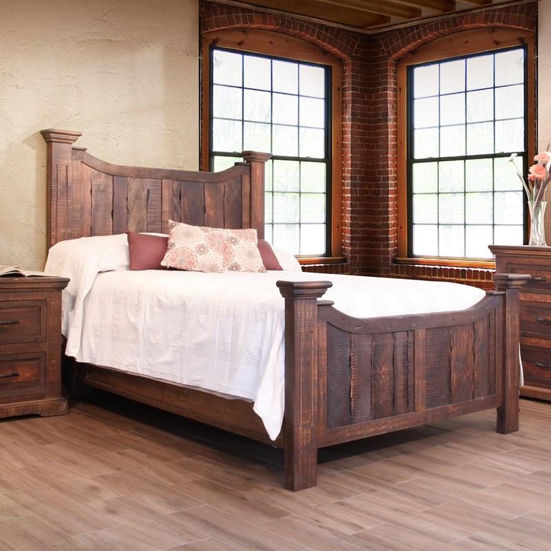 International Furniture Direct Madeira IFD1200 California King Bed