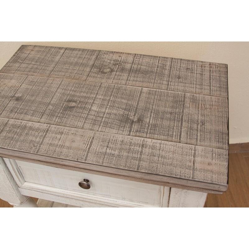 Large Picture of International Furniture Direct Stone IFD4690NTS Nightstand