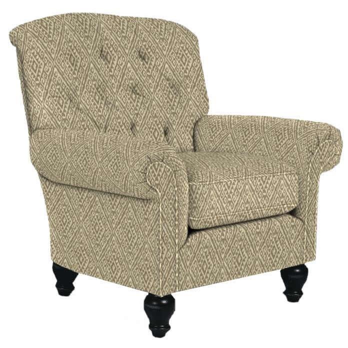 Christabel Stationary Fabric Chair (7010DP 31689) image 1
