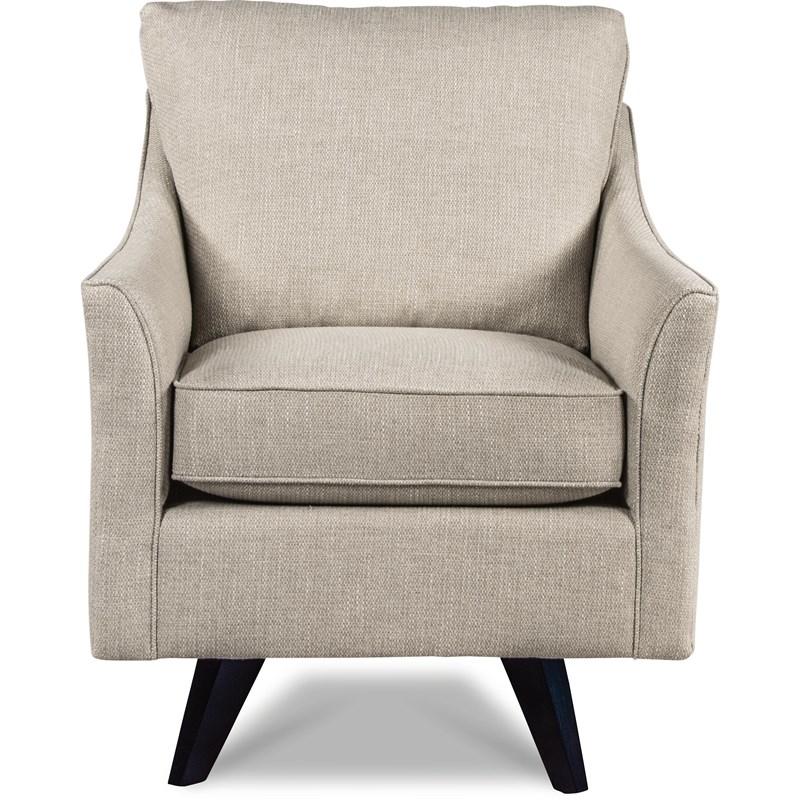 La-Z-Boy Reegan High Leg Swivel Chair - Pearl