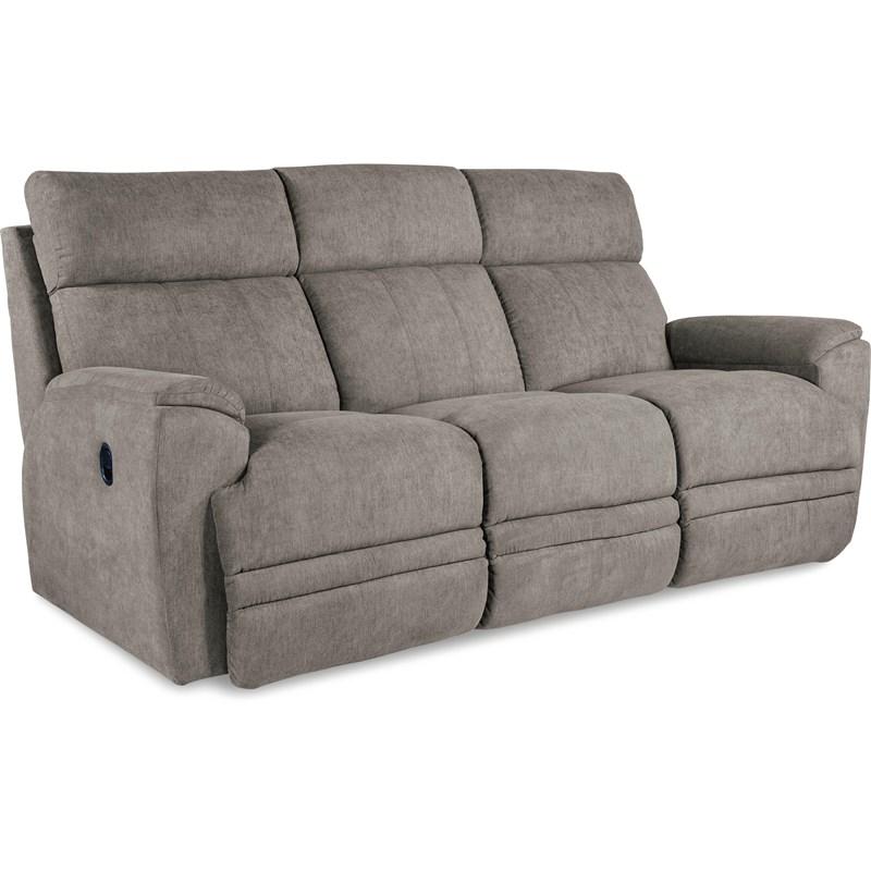 Large Picture of La-Z-Boy Talladega La-Z-Time® Full Reclining Sofa - Platinum