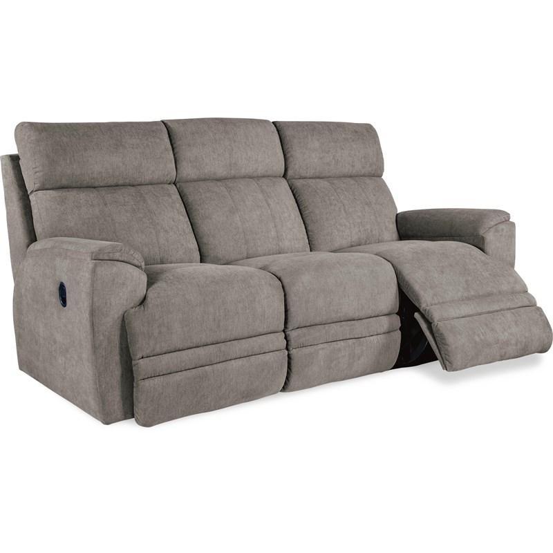 Large Picture of La-Z-Boy Talladega La-Z-Time® Full Reclining Sofa - Platinum