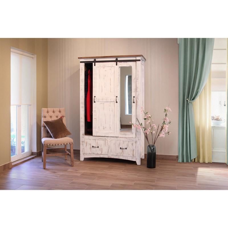 Large Picture of International Furniture Direct Pueblo IFD360ARMOIRE Armoire