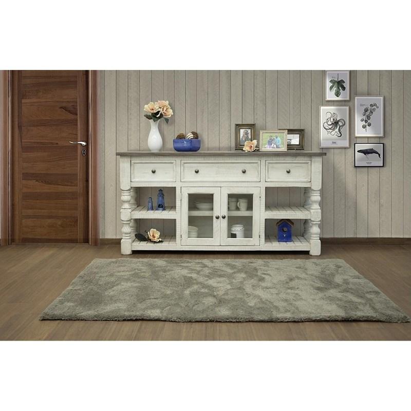 Large Picture of International Furniture Direct Stone IFD4691STD70 TV Stand