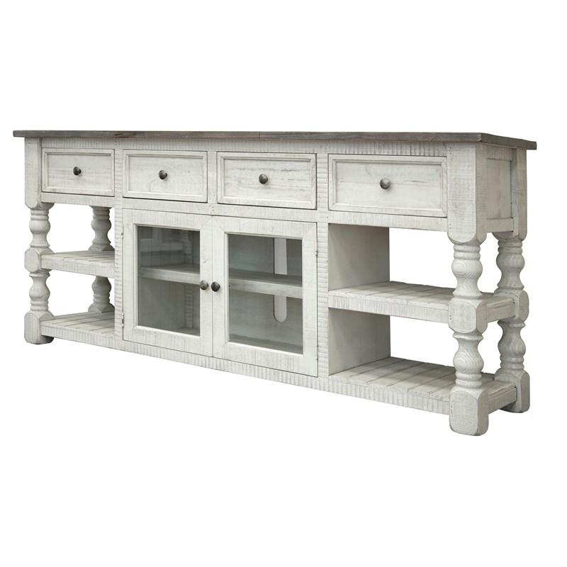 International Furniture Direct Stone IFD4691STD80 TV Stand