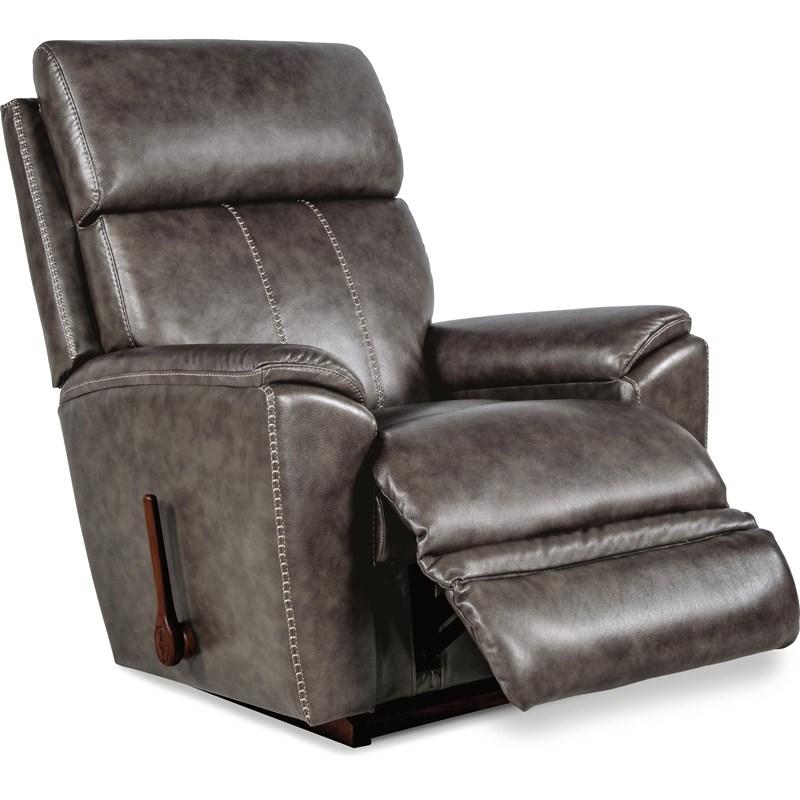 Large Picture of La-Z-Boy Talladega Rocking Recliner - Grey