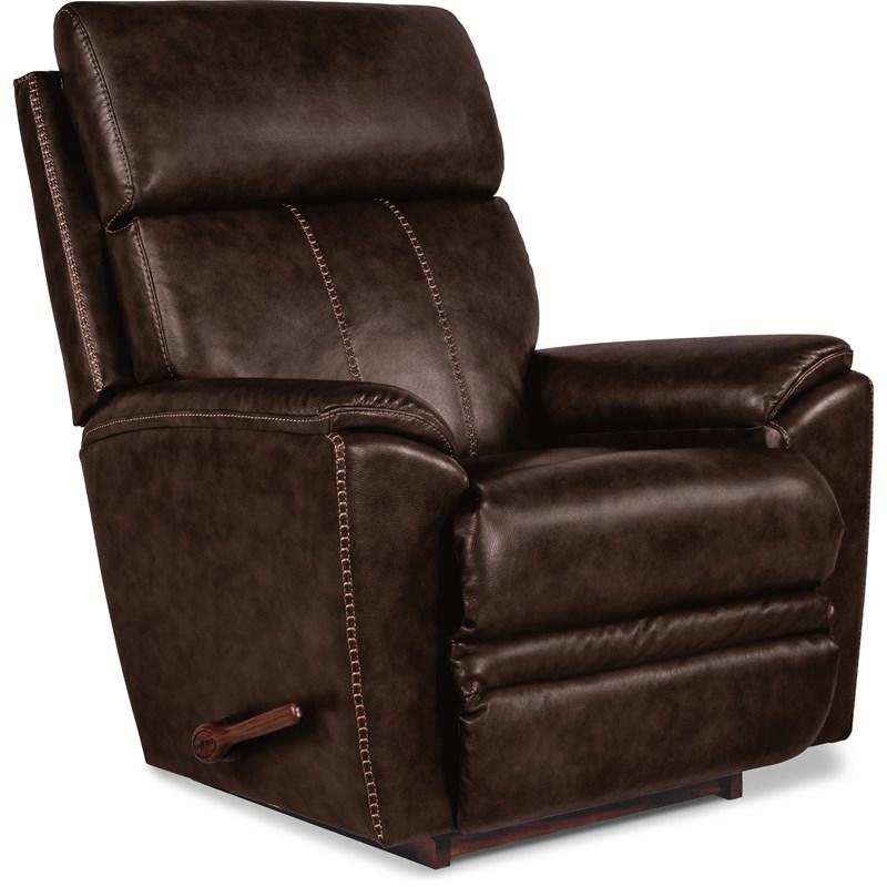 Large Picture of La-Z-Boy Talladega Rocking Recliner - Chestnut