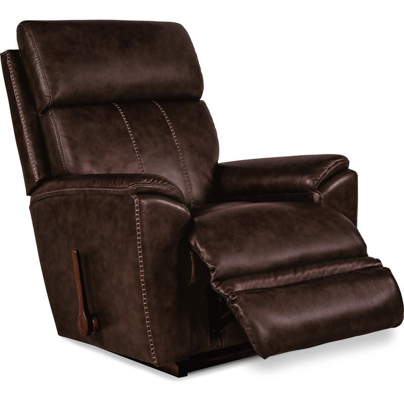 Large Picture of La-Z-Boy Talladega Rocking Recliner - Chestnut