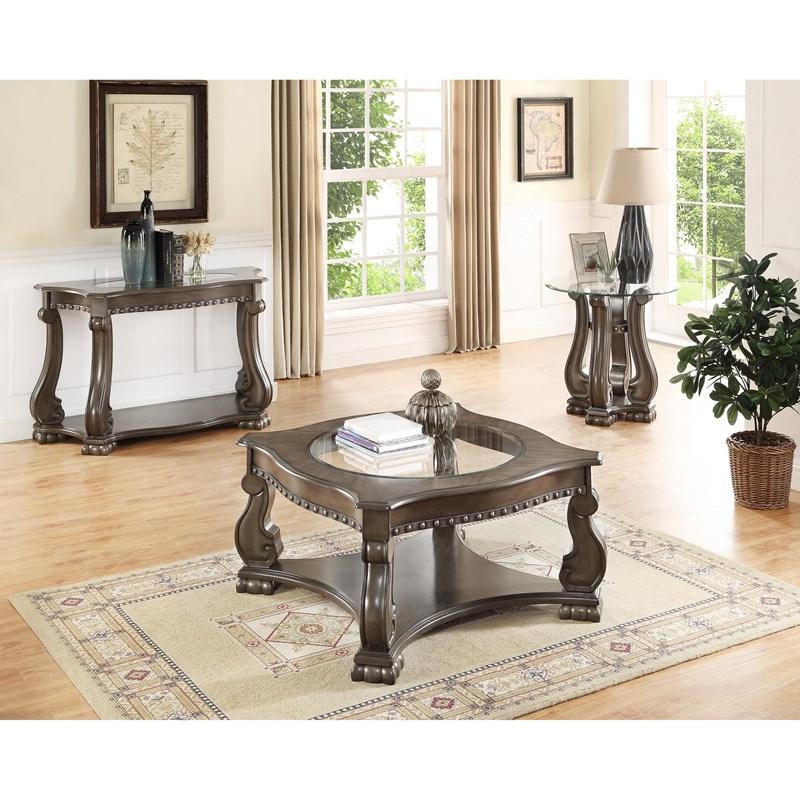 Large Picture of Crown Mark Madison 4320GY-05 Sofa Table