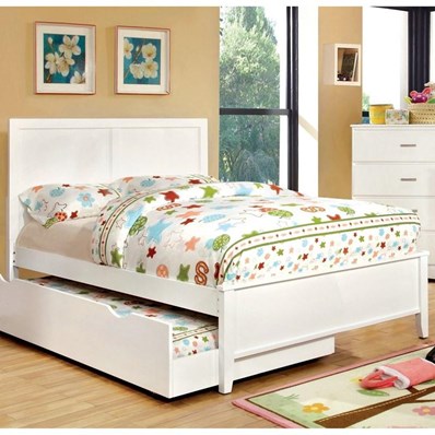 Furniture of America Prismo CM7941WH Full Platform Bed
