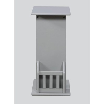 Crown Mark Barnet 7904-GY Chairside Table