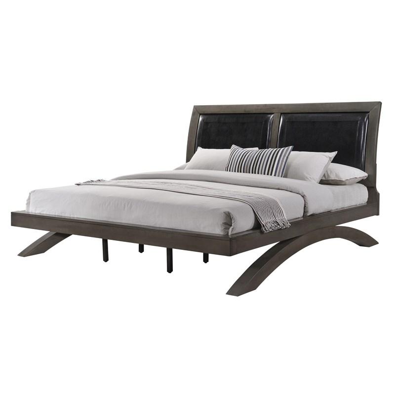 Large Picture of Crown Mark Galinda B4370-Q Queen Platform Bed