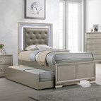 Crown Mark Lyssa B4399-T Trundle Bed