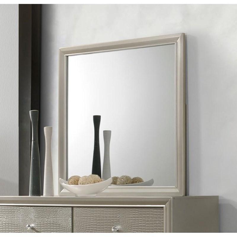 Large Picture of Crown Mark Lyssa B4399-11 Kids Dresser Mirror