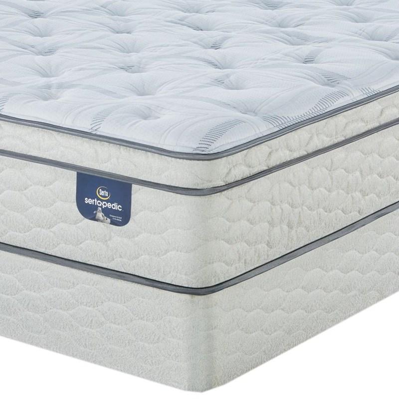 Large Picture of Serta Alverson Euro Top Mattress Set (Twin)