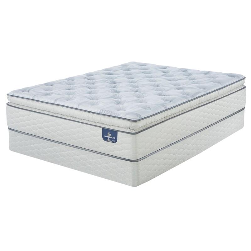 Large Picture of Serta Alverson Plush Pillow Top Mattress (King)